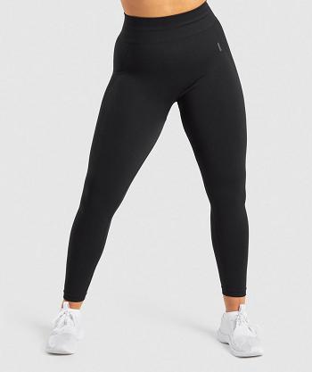 Leggins Gymshark Flex High Waisted Mujer Negras Gris | CO 2896QMA